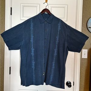 Tommy Bahama Men’s 100% Silk Camp Shirt XXL